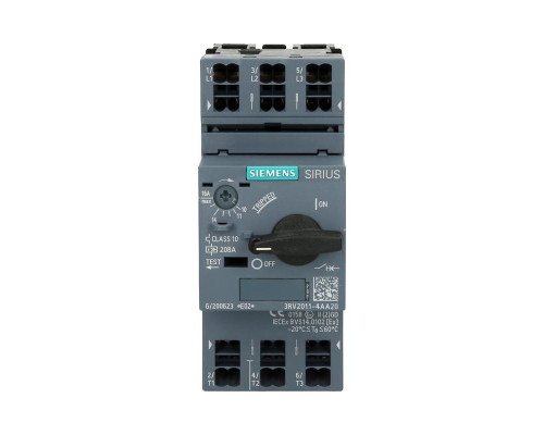 Автоматический выключатель Siemens SIRIUS 3RV2011-4AA20