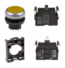 Набор кнопок с подсветкой Eaton M22-DL-Y/-A/-LED230-W/-K10
