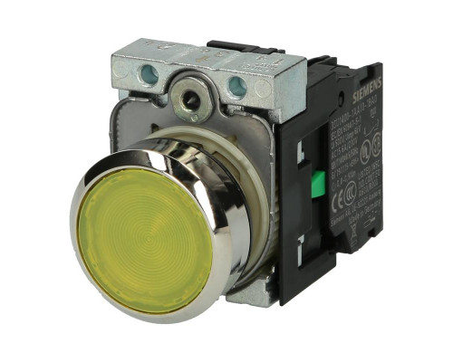 Кнопочный комплект с подсветкой Siemens SIRIUS ACT 3SU1156-0AB30-1BA0 Кнопочный комплект с подсветкой Siemens SIRIUS ACT 3SU1156-0AB30-1BA0
