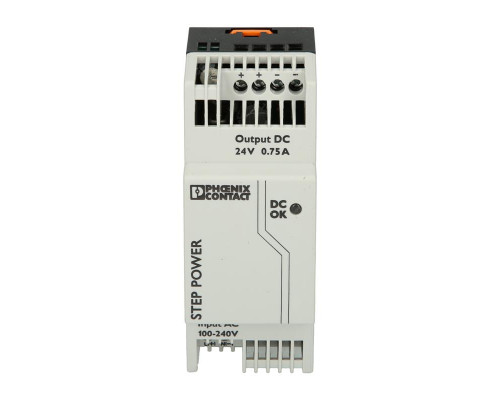 Импульсный блок питания   PHOENIX  -  2868635 STEP-PS/1AC/24DC/0.75