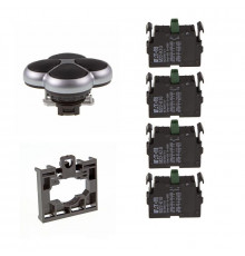 Набор из 4 кнопок Eaton M22-D4-S/-A4/-K10 (4x)