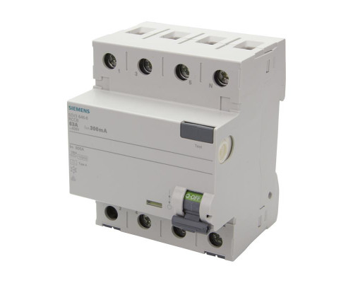 Автоматический выключатель утечки на землю Siemens 5SV3646-6