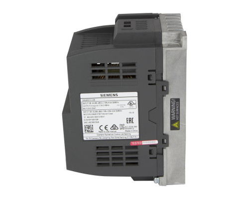 Преобразователь частоты Siemens SINAMICS V20 - 6SL3210-5BB12-5BV1