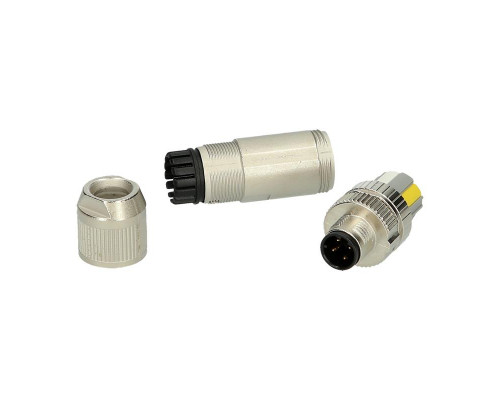 Разъем M12 PROFINET. экранированный  PHOENIX  -  1424682 SACC-M12MSD-4PLSHPN