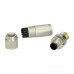 Разъем M12 PROFINET. экранированный  PHOENIX  -  1424682 SACC-M12MSD-4PLSHPN