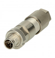 Разъем M12 PROFINET. экранированный  PHOENIX  -  1411044 SACC-MSX-8QOSHPN