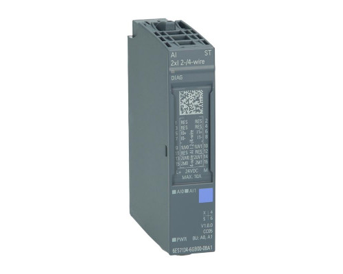 Siemens SIMATIC ET 200SP AI 2xI 2-/4-проводной ST - 6ES7134-6GB00-0BA1