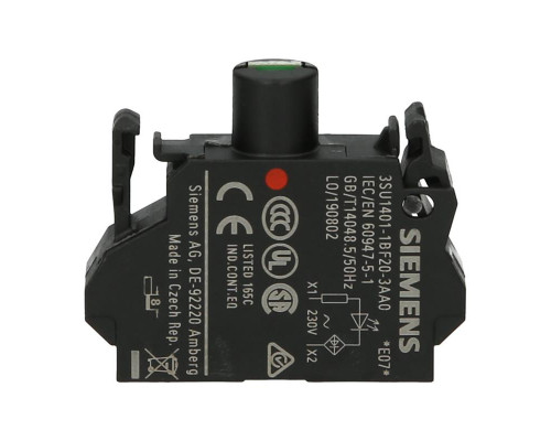 Светодиодный элемент Siemens SIRIUS ACT 3SU1401-1BF20-3AA0