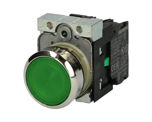 Кнопочный комплект с подсветкой Siemens SIRIUS ACT 3SU1156-0AB40-1BA0 Кнопочный комплект с подсветкой Siemens SIRIUS ACT 3SU1156-0AB40-1BA0