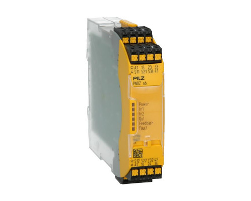 Двуручное реле оценки Pilz 751106 - PNOZ s6 C 24 В постоянного тока 3 н/о 1 н/з