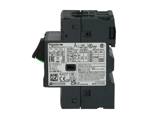 Автоматический выключатель Schneider Electric TeSys GV2ME06