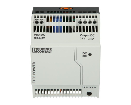 Импульсный блок питания   PHOENIX  -  2868651 STEP-PS/1AC/24DC/2.5