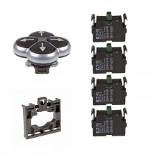 Набор из 4 кнопок Eaton M22-D4-S-X7/-A4/-K10 (4x)