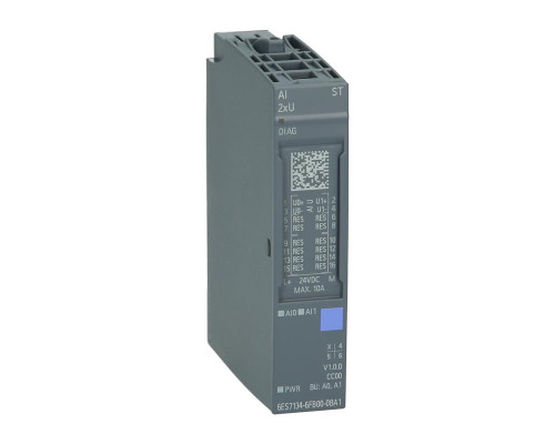 Siemens SIMATIC ET 200SP AI 2xU ST - 6ES7134-6FB00-0BA1