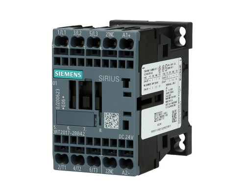 Силовой контактор Siemens SIRIUS 3RT2017-2BB42