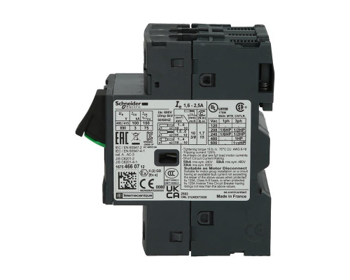 Автоматический выключатель Schneider Electric TeSys GV2ME07
