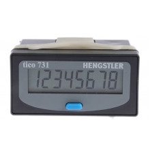 ЖК-дисплей Hengstler TICO 731 с 8 цифрами, импульсный, максимальная частота 7,5 кГц