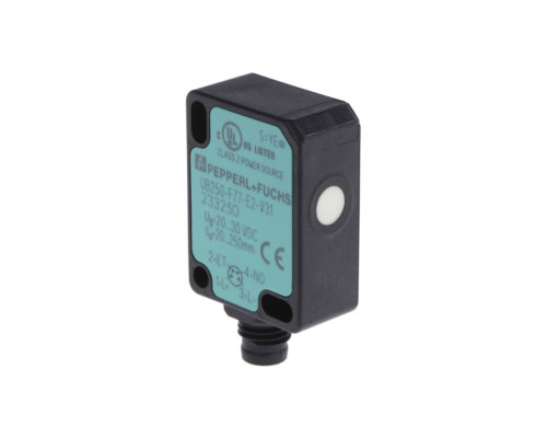 Датчик приближения Pepperl + Fuchs 233250 UB250-F77-E2-V31 Датчик приближения Pepperl + Fuchs 233250 UB250-F77-E2-V31