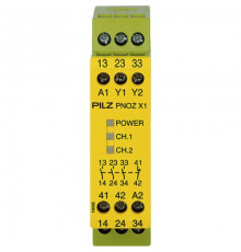 РЕЛЕ БЕЗОПАСНОСТИ PILZ PNOZ X1 24VAC/DC 3n/o 1n/c арт.774300