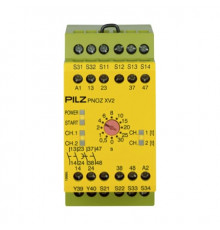РЕЛЕ БЕЗОПАСНОСТИ PILZ PNOZ XV2 30/24VDC 2n/o 2n/o t арт.774500