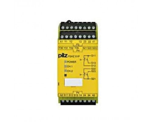 РЕЛЕ БЕЗОПАСНОСТИ PILZ P2HZ X1P 24VAC 3n/o 1n/c 2so арт.777330