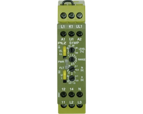 РЕЛЕ БЕЗОПАСНОСТИ PILZ S1WP 9A 110-230VAC/DC UM 0-240VAC/DC арт.890050